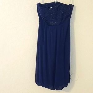 Strapless Bridesmaid Dress